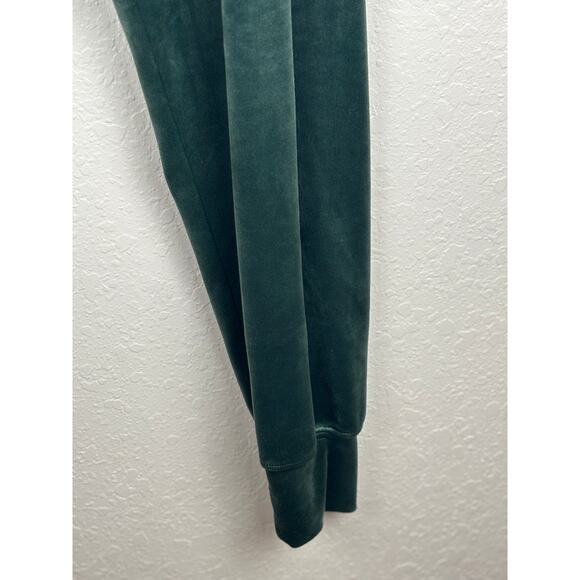 Offline By Aerie Emerald Green Velour Jacket and Pant Set Size Small - Picture 7 of 8